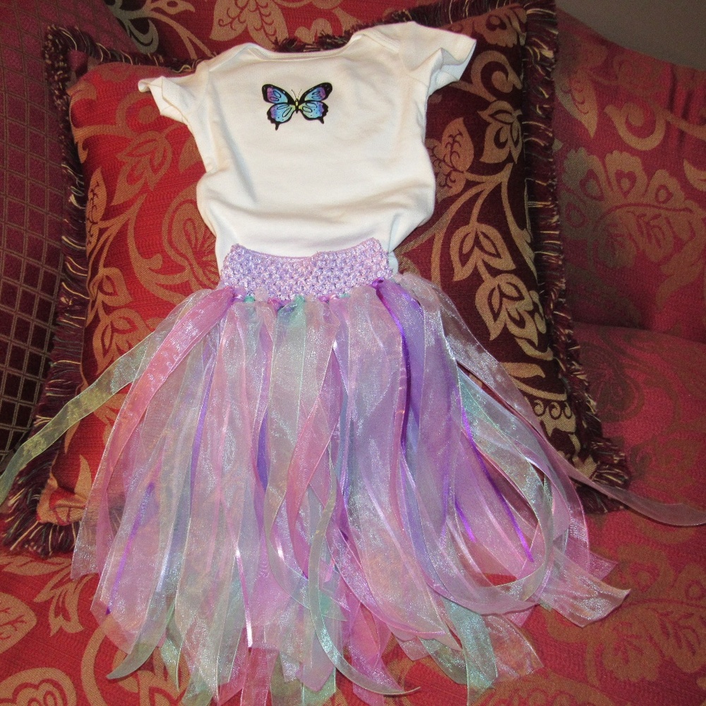 Baby Girl Onesie & TuTu, 0-3 months